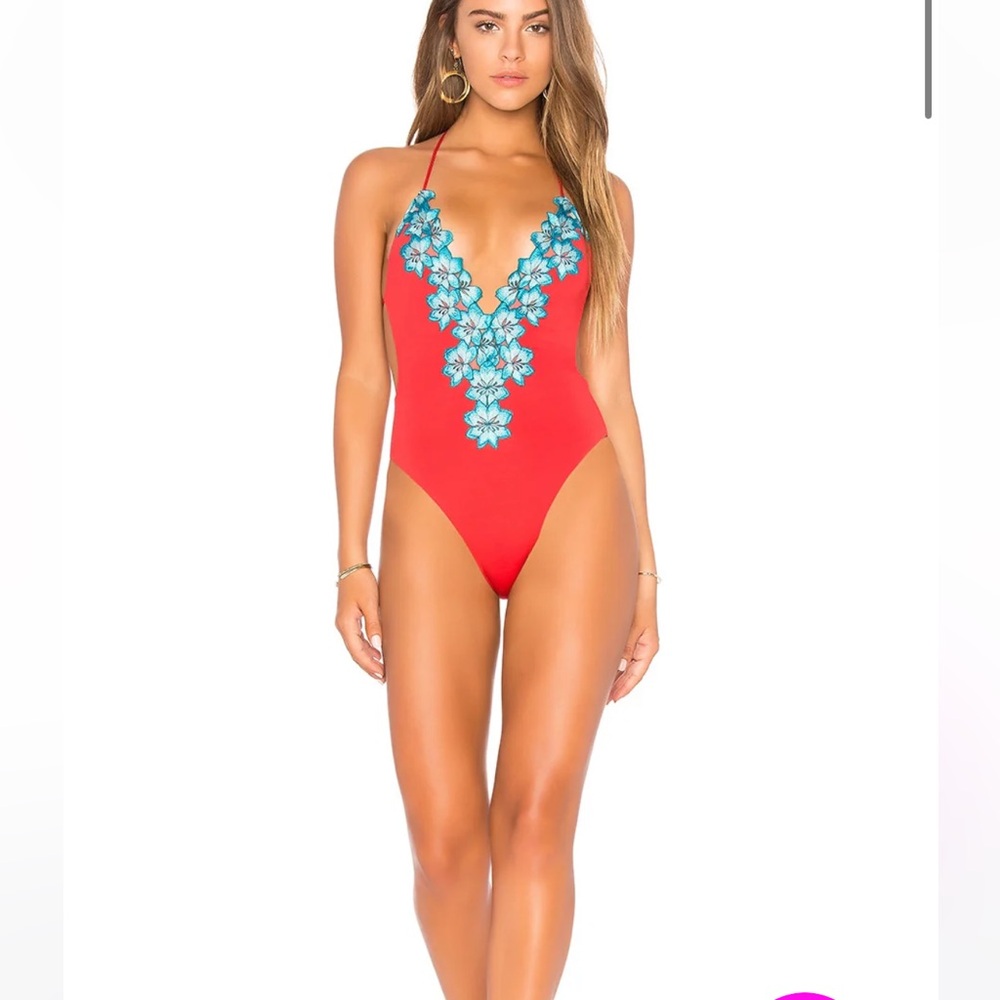 Blue Life Red and Blue One Piece